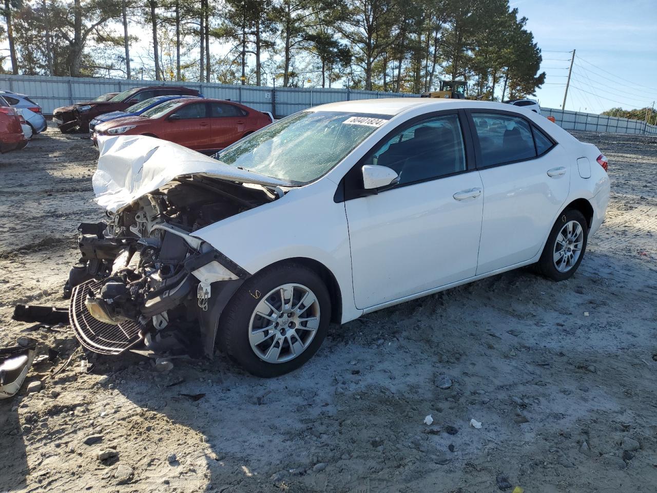 2015 Toyota Corolla VIN 2T1BURHE8FC396565