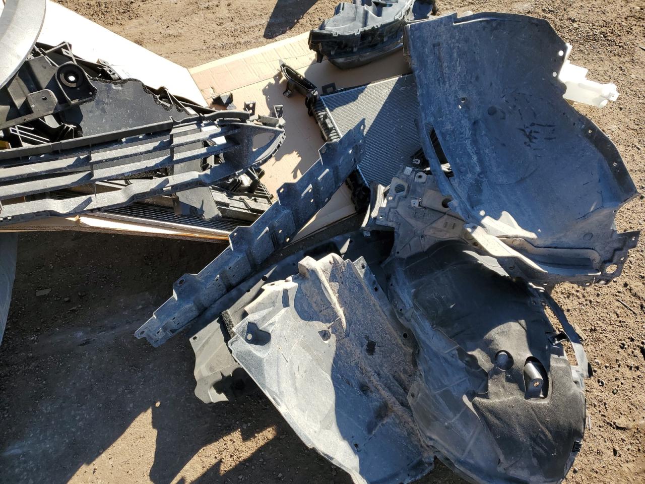 2021 Nissan Rogue VIN 5N1AT3CB2MC682597 Copart auction photo, front end / undercarriage damage thumbnail 13