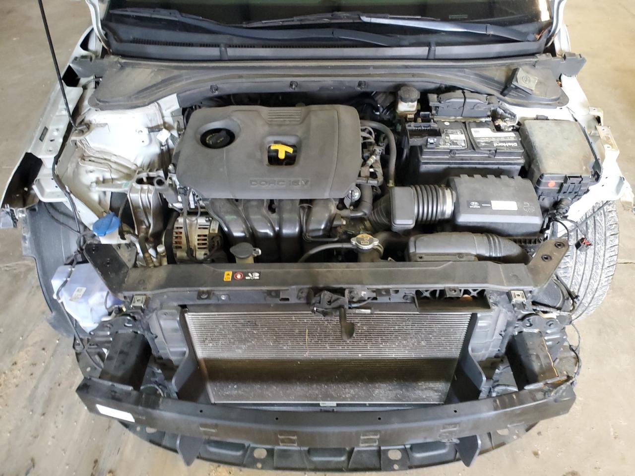 2019 Hyundai Elantra VIN 5NPD84LF5KH437841 Copart auction photo, front end damage thumbnail 11