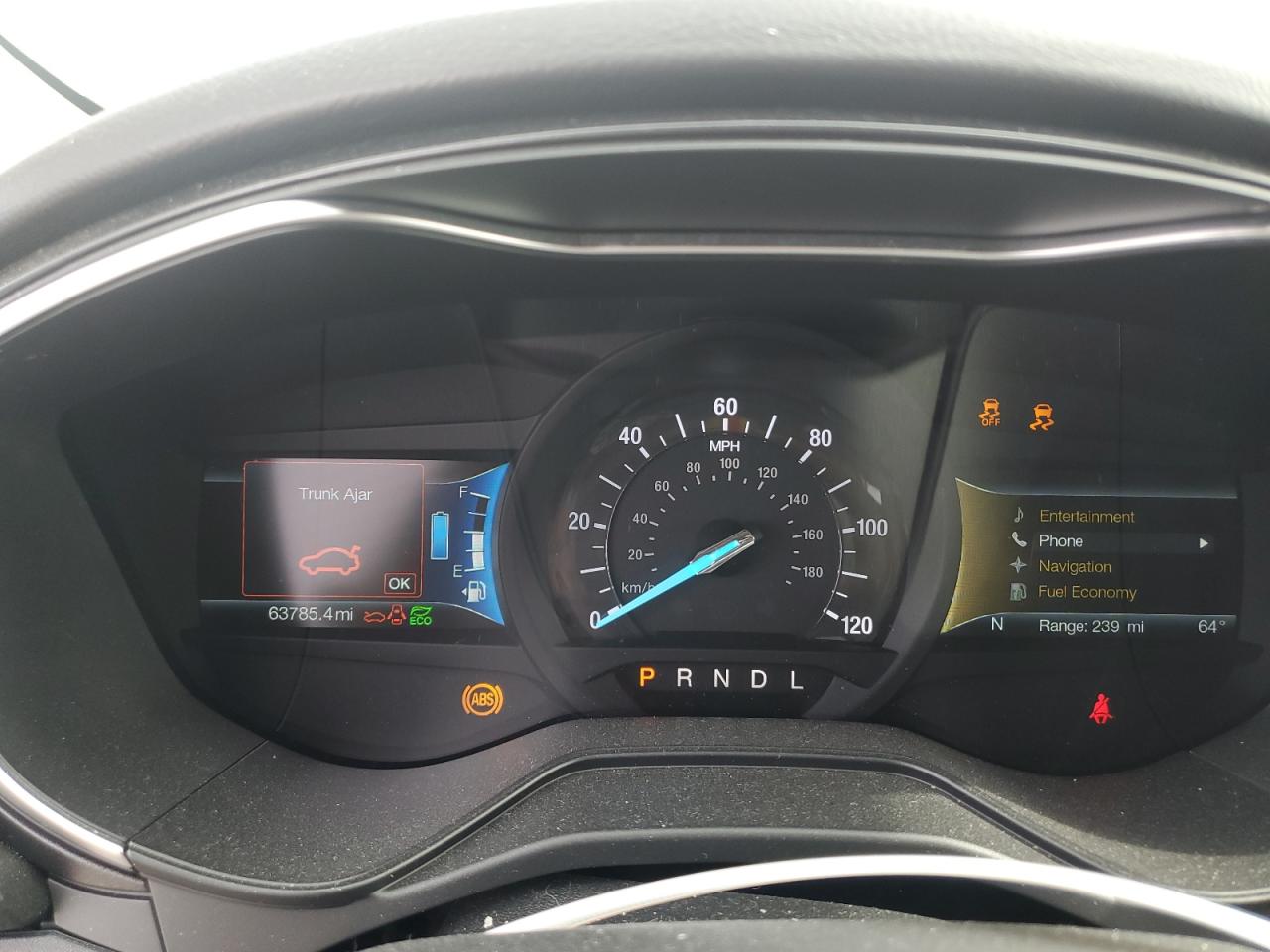 2019 Ford Fusion VIN 3FA6P0RU4KR190616 Copart auction photo, rear end / side damage thumbnail 9