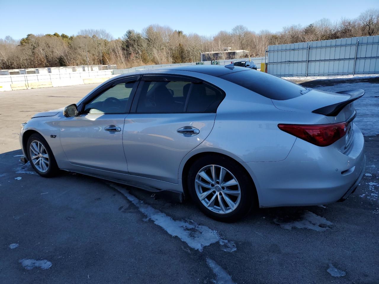 2015 Infiniti Q50 VIN JN1BV7AR5FM402861 Copart auction photo, mechanical damage thumbnail 2