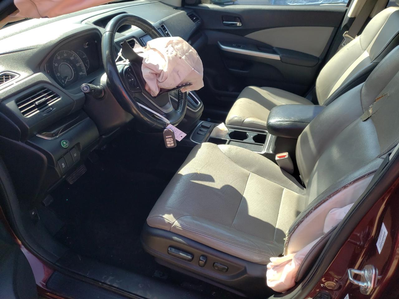 2015 Honda CR-V VIN 2HKRM3H78FH541193 Copart auction photo, front end / side damage thumbnail 7