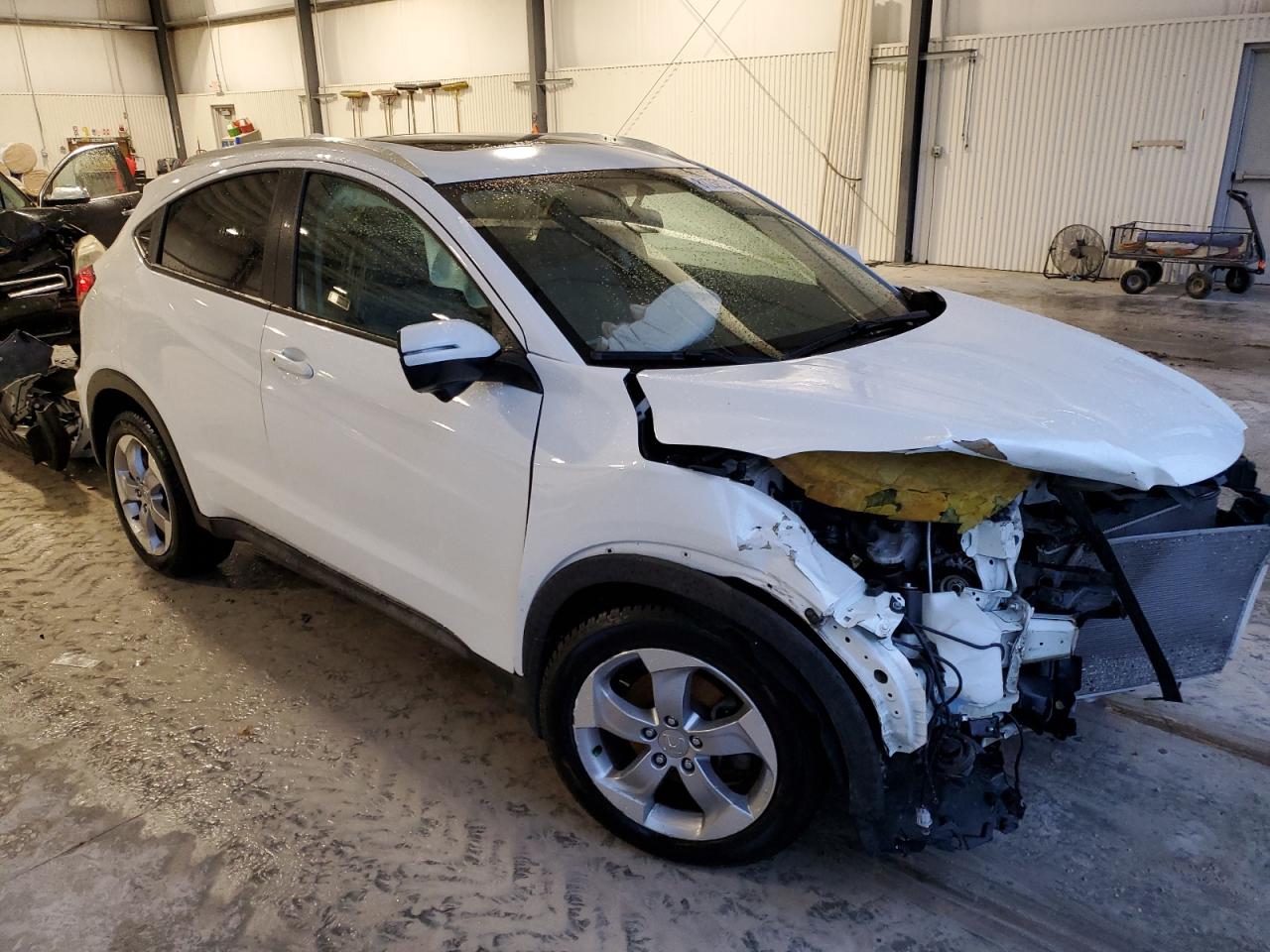 2017 Honda HR-V VIN 3CZRU6H76HM709082 Copart auction photo, front end damage thumbnail 4