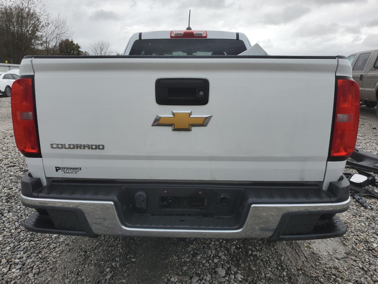 2016 Chevrolet Colorado VIN 1GCHSBEA9G1385685 Copart auction photo, hail / front end damage thumbnail 6