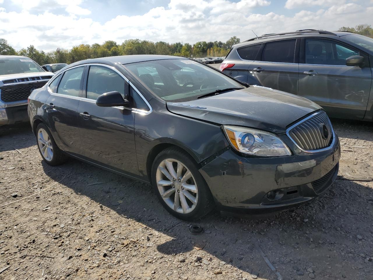 2015 Buick Verano VIN 1G4PR5SKXF4107019 Copart auction photo, front end / side damage thumbnail 4