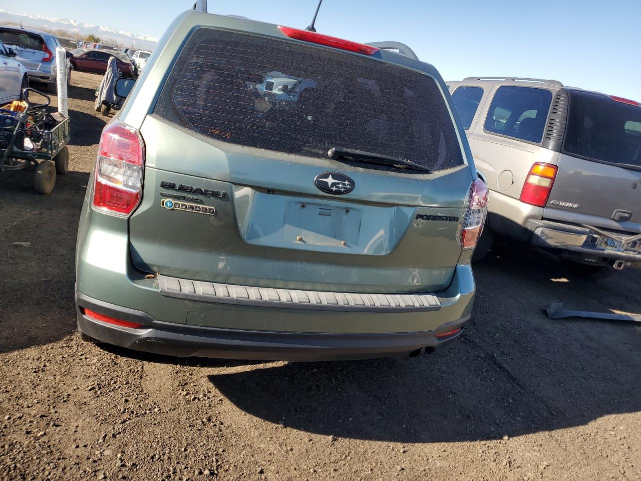 2015 Subaru Forester VIN JF2SJABC7FH807730 Copart auction photo, front end damage thumbnail 6