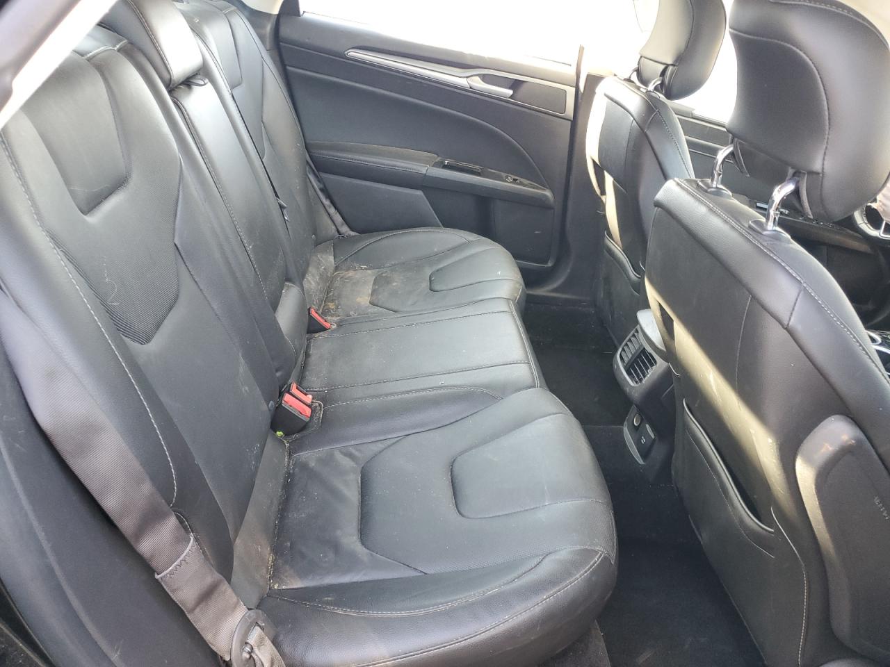 2014 Ford Fusion VIN 3FA6P0SU8ER136489 Copart auction photo, front end / side damage thumbnail 10