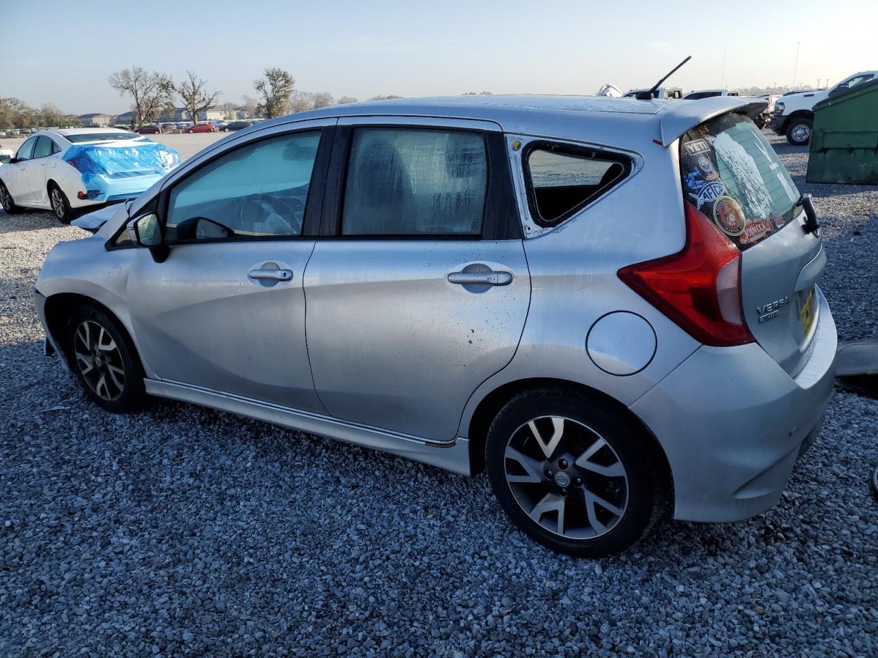 2015 Nissan Versa VIN 3N1CE2CP2FL361358 Copart auction photo, front end damage thumbnail 2