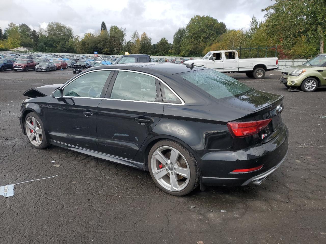 2018 Audi S3 VIN WAUB1GFF9J1050897 Copart auction photo, front end damage thumbnail 2