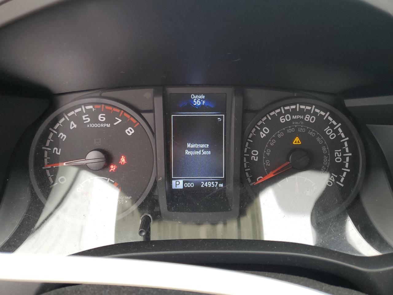 2022 Toyota Tacoma VIN 3TYRX5GN6NT043171 Copart auction photo, front end damage thumbnail 9