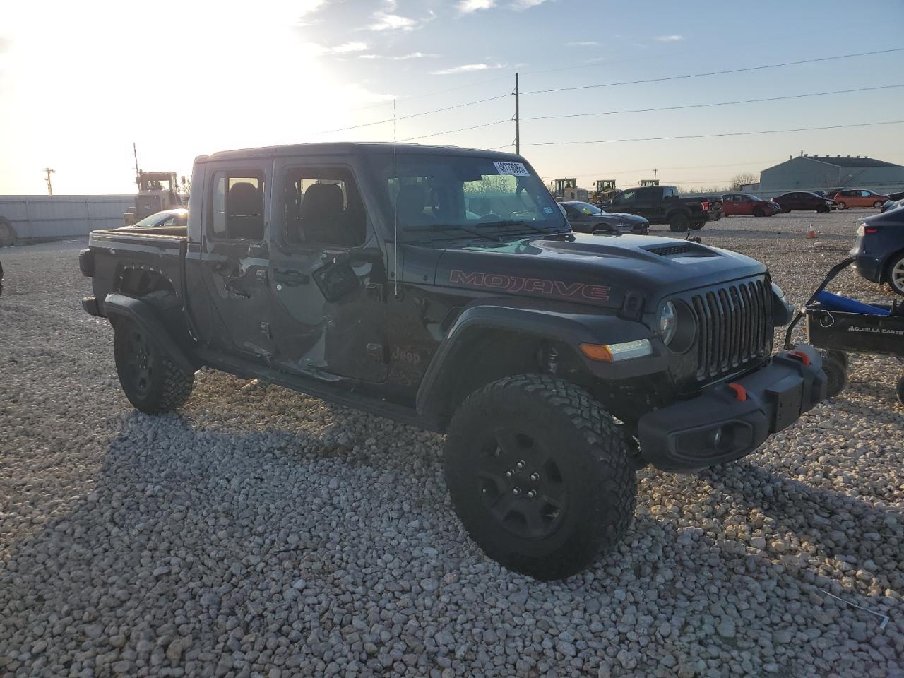 2020 Jeep Gladiator VIN 1C6JJTEG9LL205738 Copart auction photo, side damage thumbnail 4