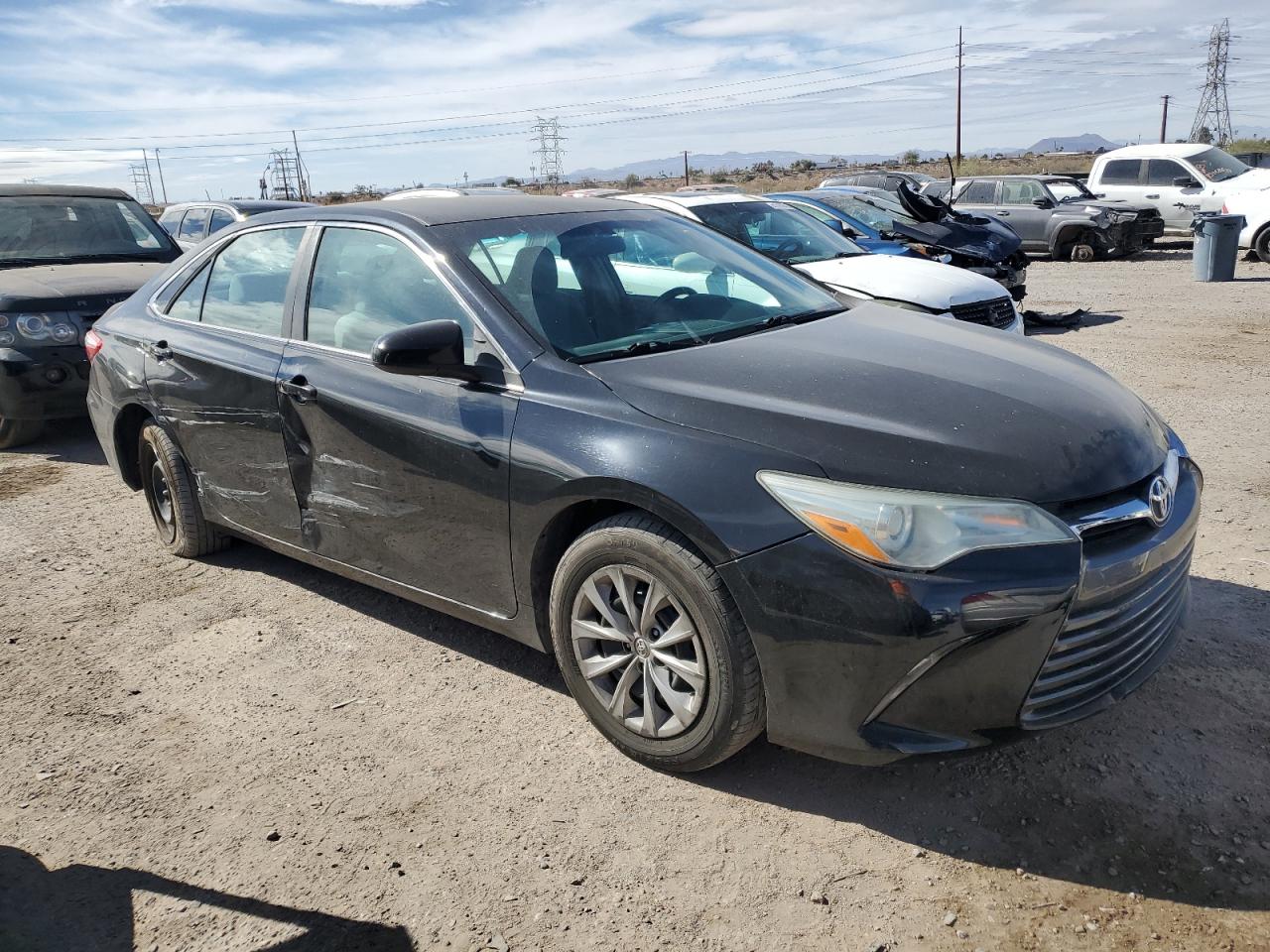 2016 Toyota Camry VIN 4T1BF1FK0GU167317 Copart auction photo, side / undercarriage damage thumbnail 4