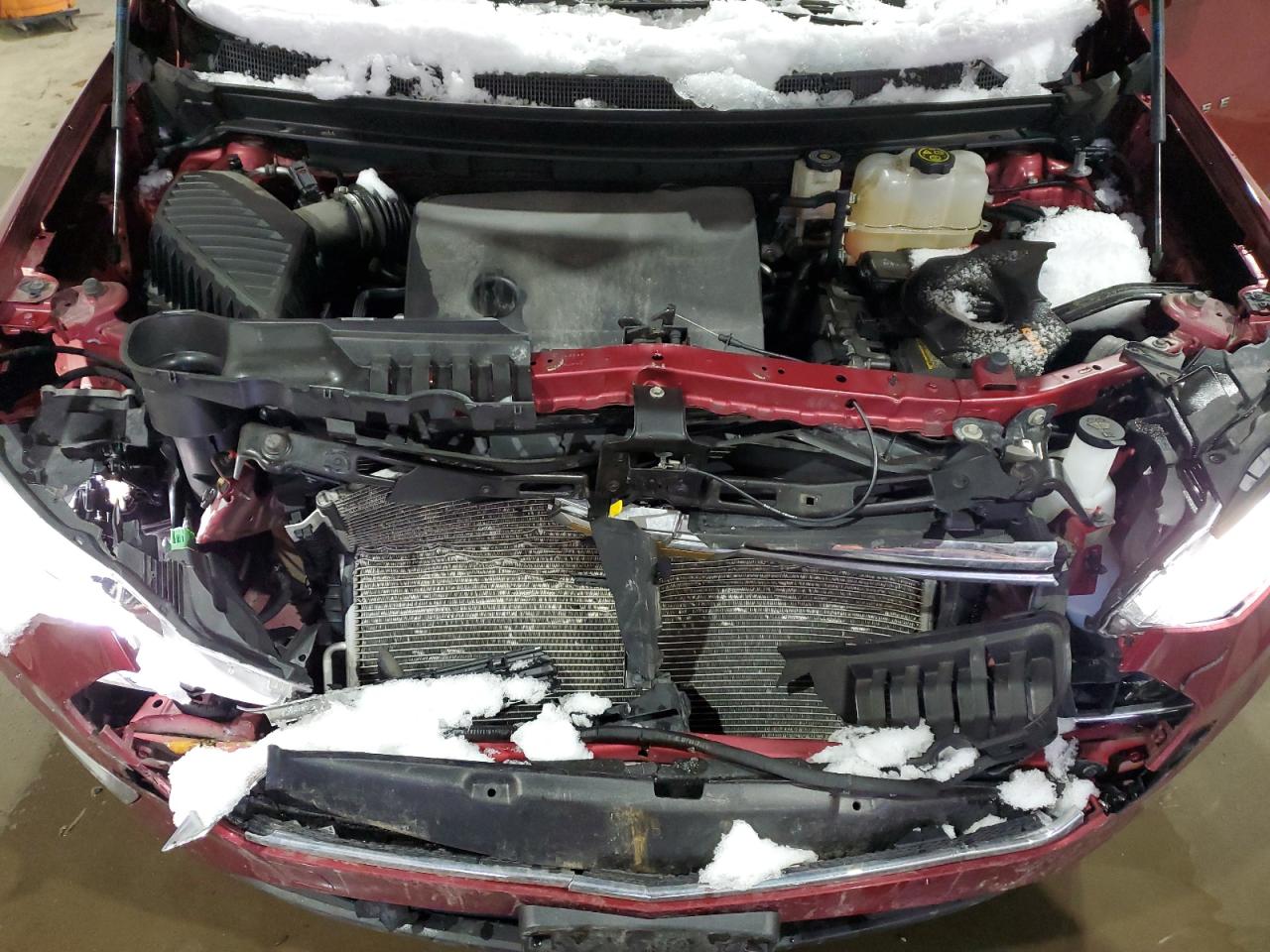 2021 Chevrolet Traverse VIN 1GNEVGKW9MJ155087 Copart auction photo, front end damage thumbnail 11