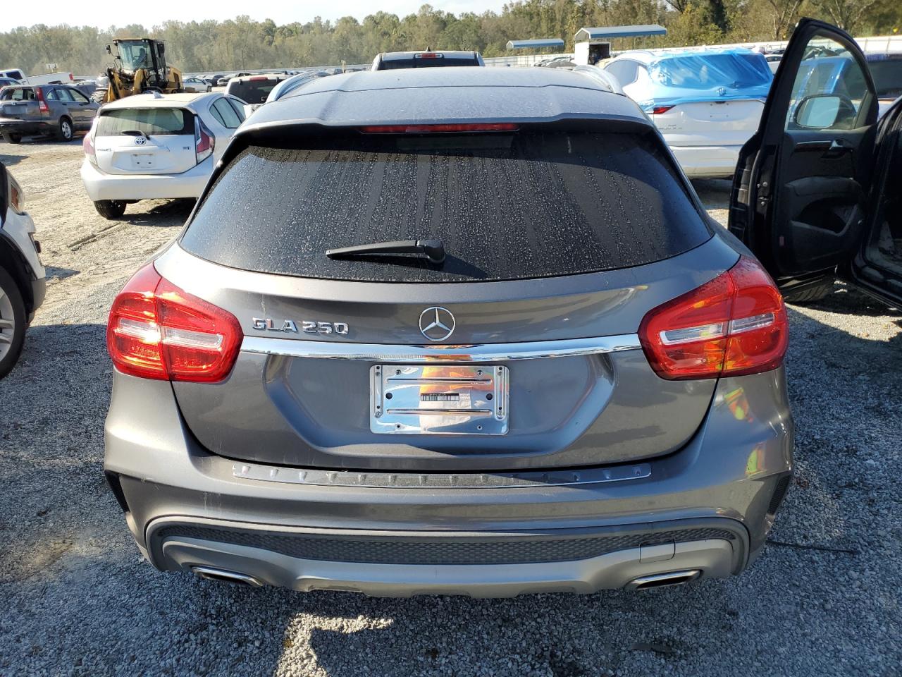2015 Mercedes-Benz GLA-klasse VIN WDCTG4EB5FJ165128 Copart auction photo, front end / side damage thumbnail 6