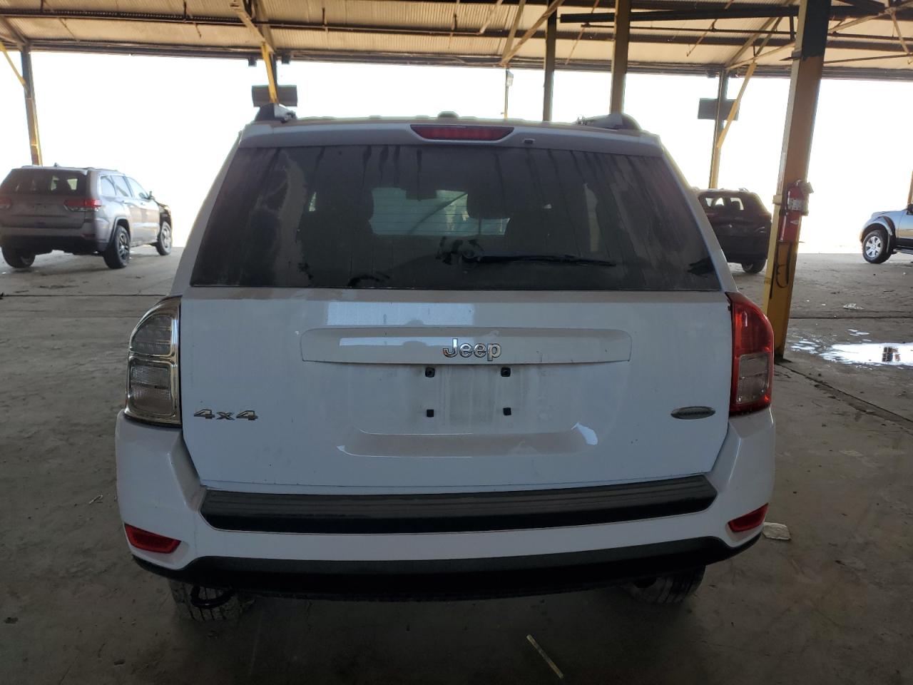 2011 Jeep Compass VIN 1J4NF1FB5BD169682 Copart auction photo, all over damage thumbnail 6