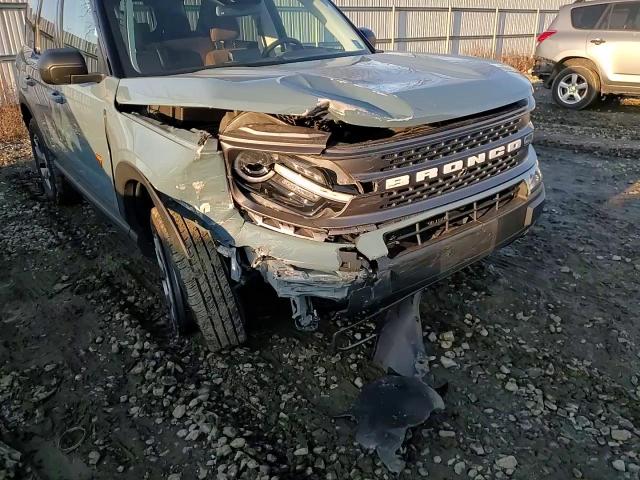 2022 Ford Bronco VIN 3FMCR9D99NRD37303 Copart auction photo, front end damage thumbnail 11
