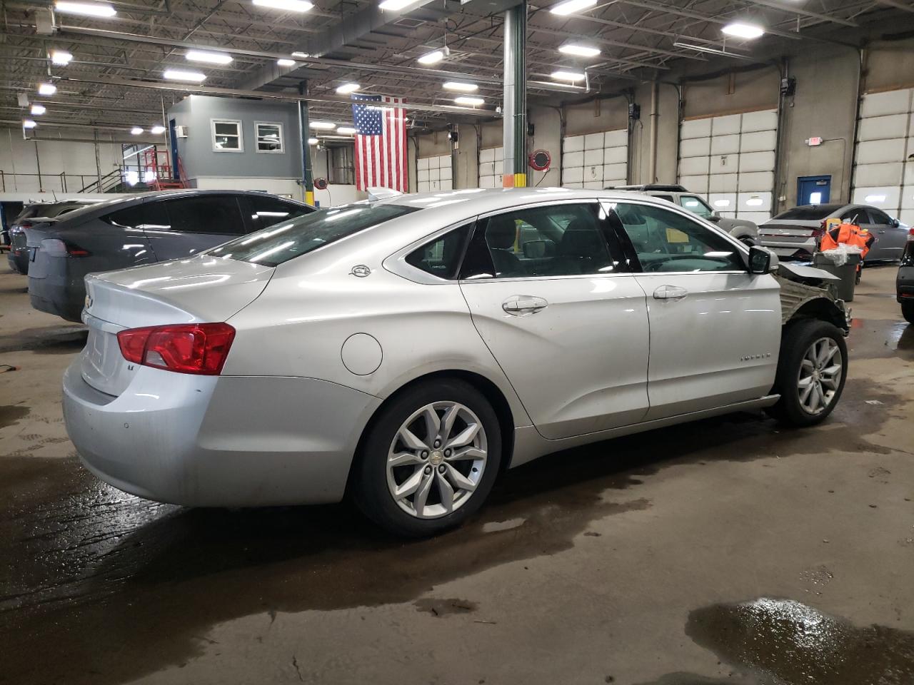 2017 Chevrolet Impala VIN 2G1105S39H9124674 Copart auction photo, front end damage thumbnail 3