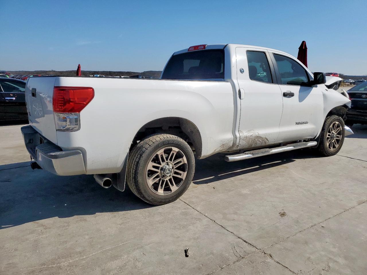 2013 Toyota Tundra VIN 5TFRM5F18DX054295 Copart auction photo, front end damage thumbnail 3