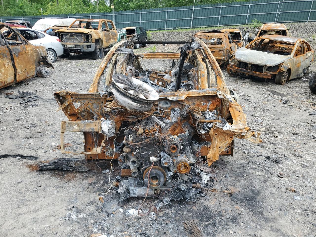 2019 BMW 7er VIN WBA7E4C57KGV70583 Copart auction photo, burn damage thumbnail 5