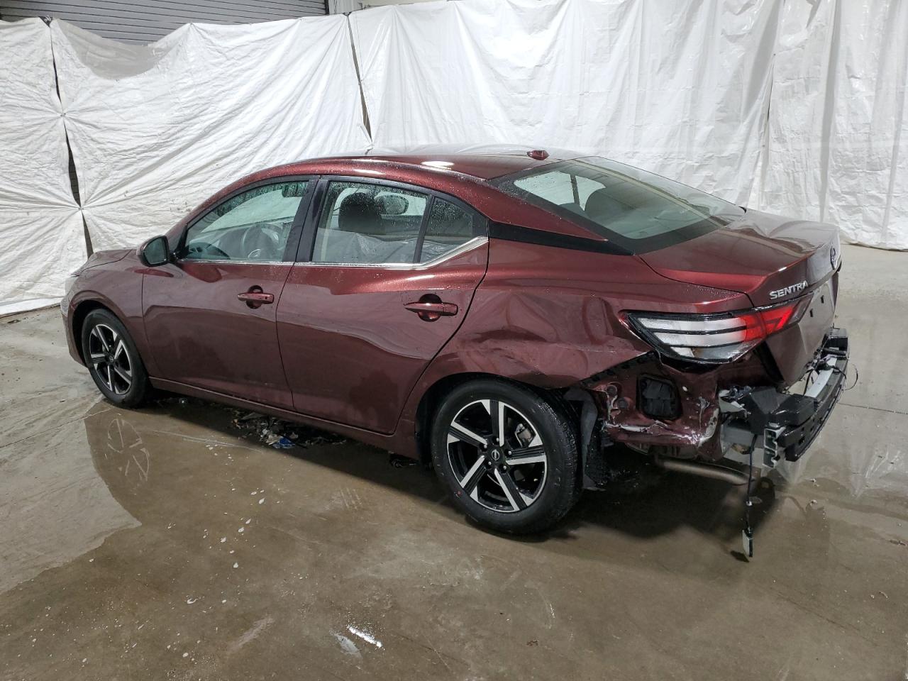 2024 Nissan Sentra VIN 3N1AB8CV3RY345436 Copart auction photo, rear end / front end damage thumbnail 2
