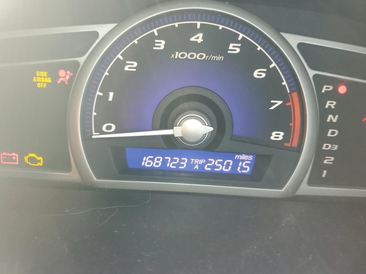 2008 Honda Civic VIN 1HGFA16858L111620 Copart auction photo, rear end damage thumbnail 9
