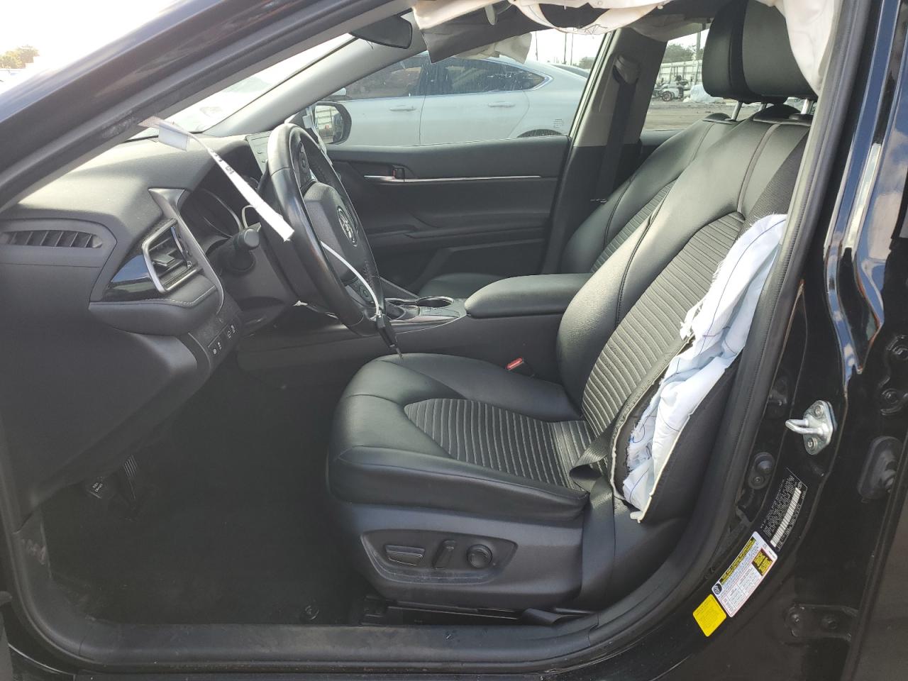 2023 Toyota Camry VIN 4T1G11AK6PU788394 Copart auction photo, front end / side damage thumbnail 7