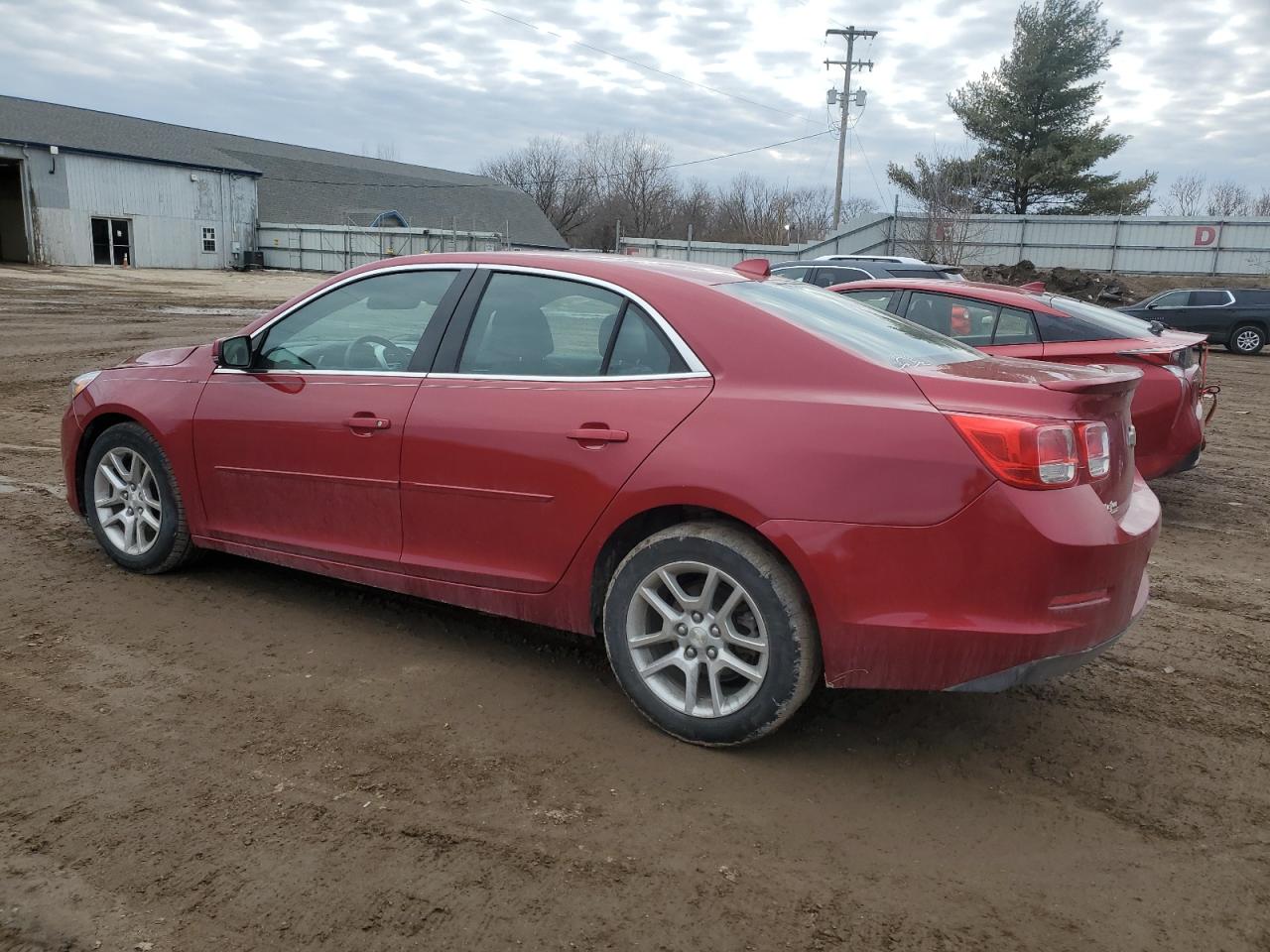 2014 Chevrolet Malibu VIN 1G11C5SL2EF149717 Copart auction photo, front end / side damage thumbnail 2