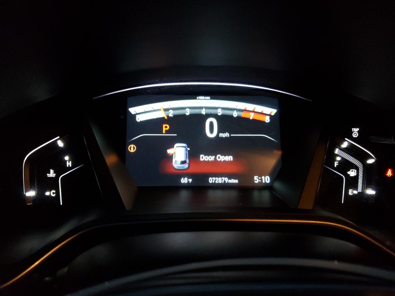2017 Honda CR-V VIN 2HKRW1H87HH505845 Copart auction photo, front end damage thumbnail 9