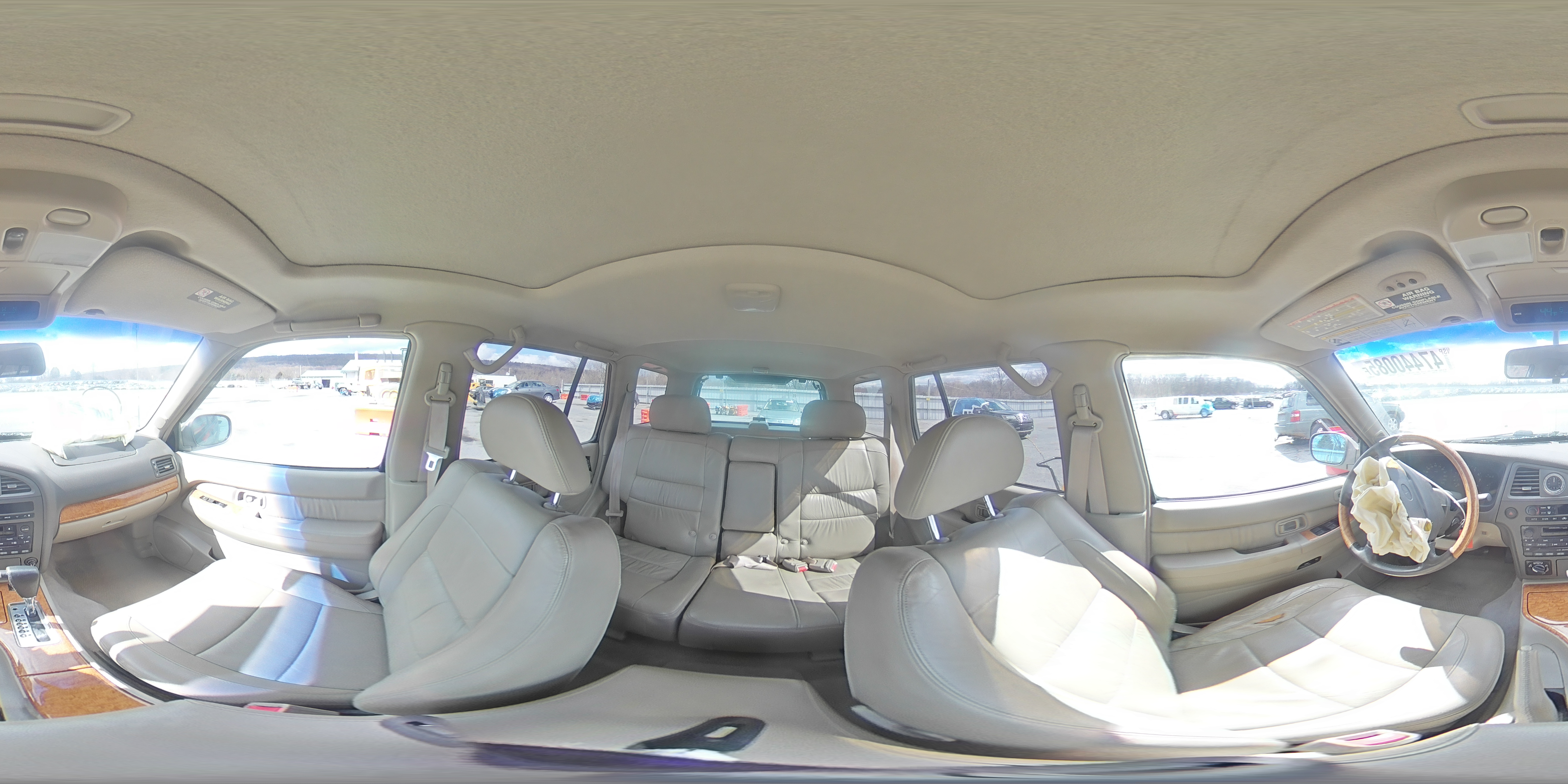 2001 Infiniti QX4 VIN JNRDR07Y41W108932 Copart auction photo, front end damage thumbnail 14