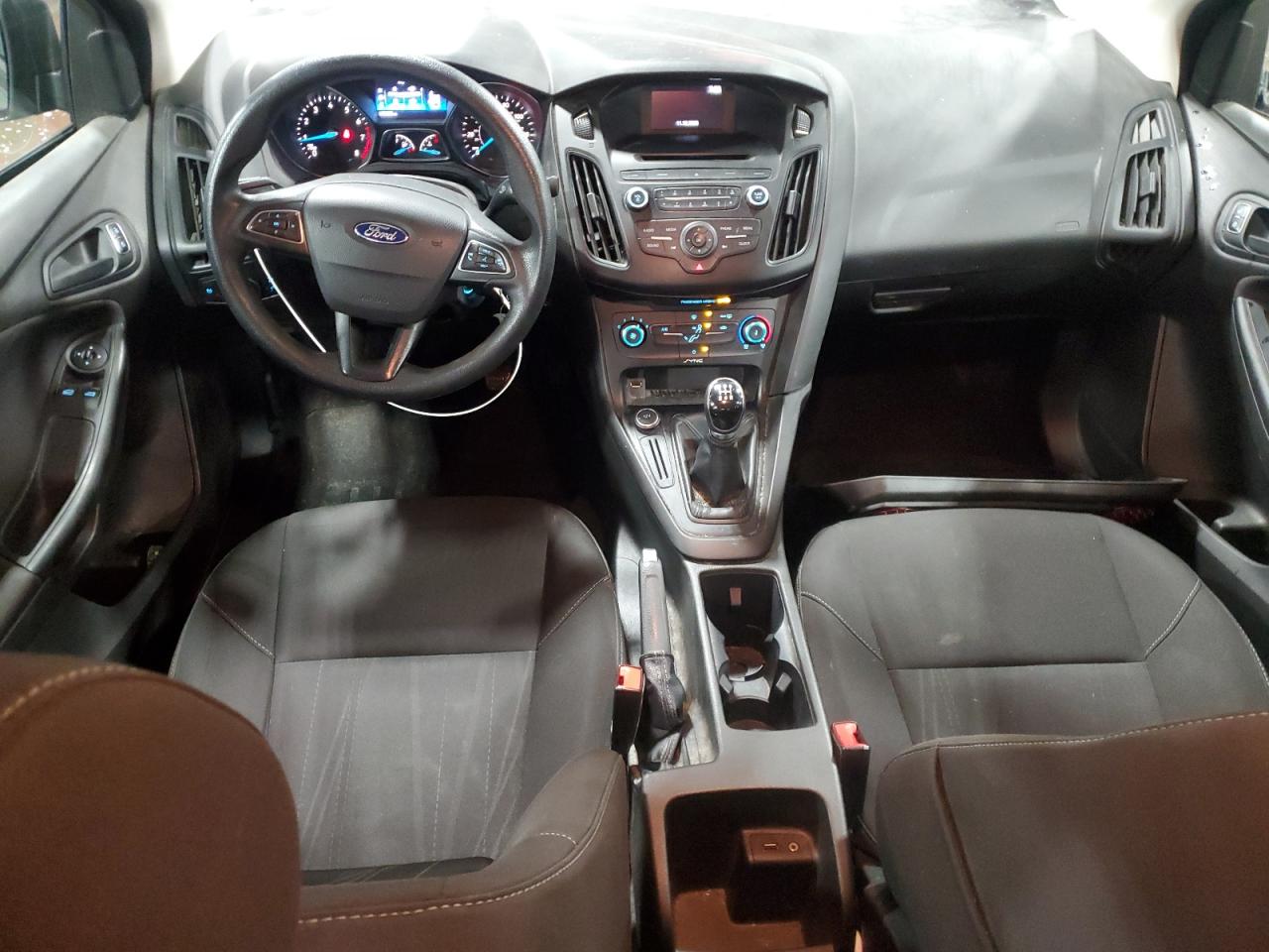 2017 Ford Focus VIN 1FADP3E29HL348078 Copart auction photo, front end / side damage thumbnail 8