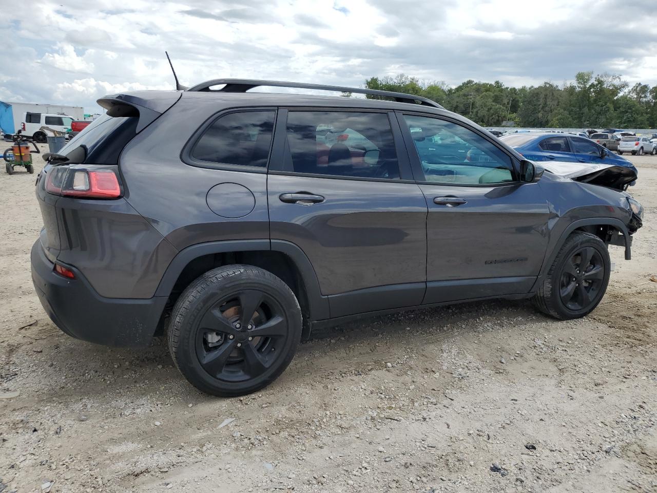 2021 Jeep Grand Cherokee VIN 1C4PJLLB8MD136840 Copart auction photo, front end damage thumbnail 3