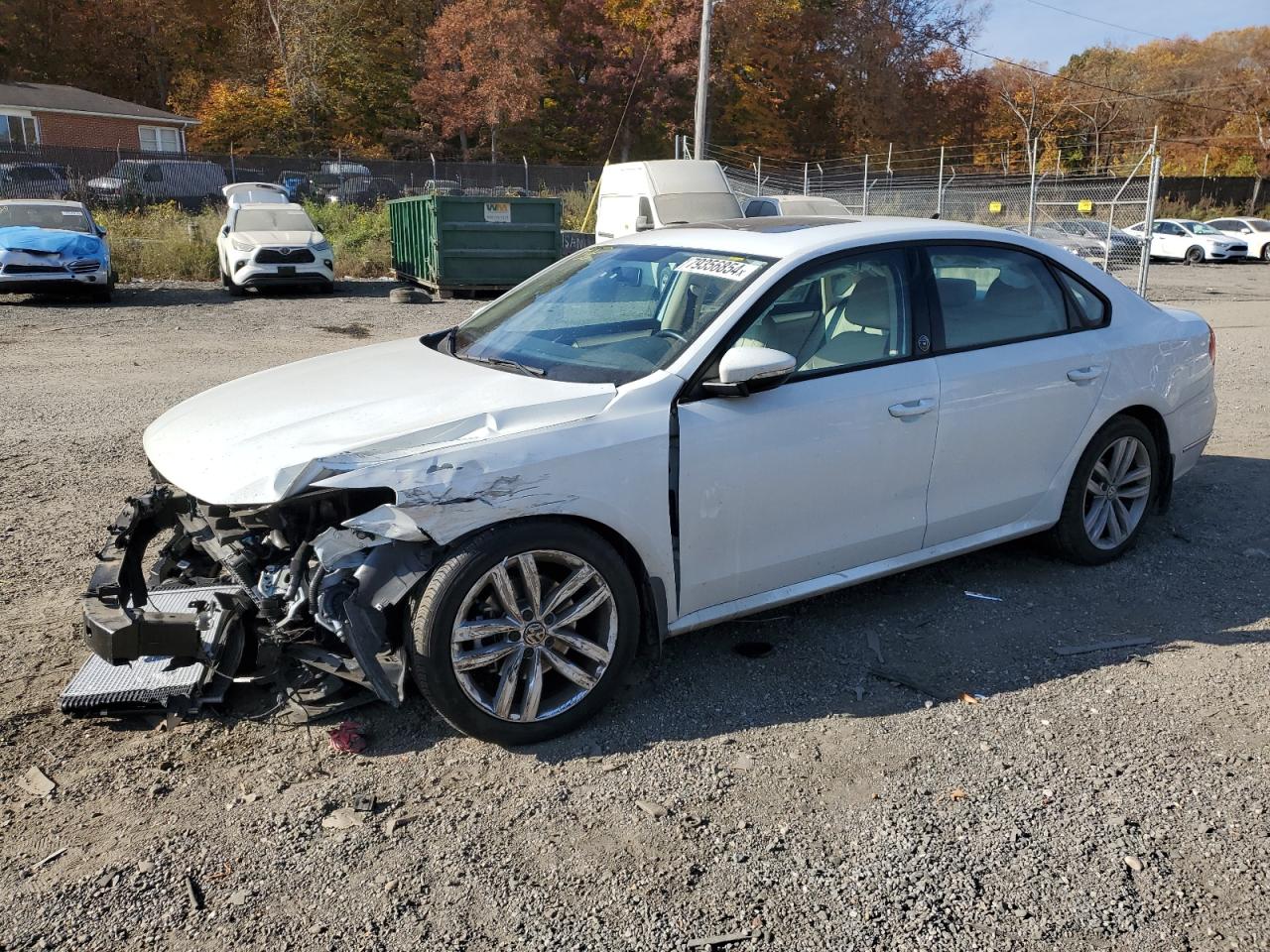2019 Volkswagen Passat VIN 1VWLA7A34KC011951