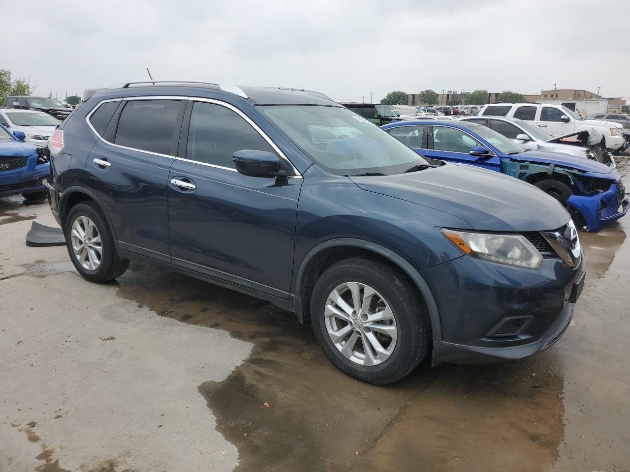 2016 Nissan Rogue VIN KNMAT2MT1GP596250 Copart auction photo, rear end damage thumbnail 4