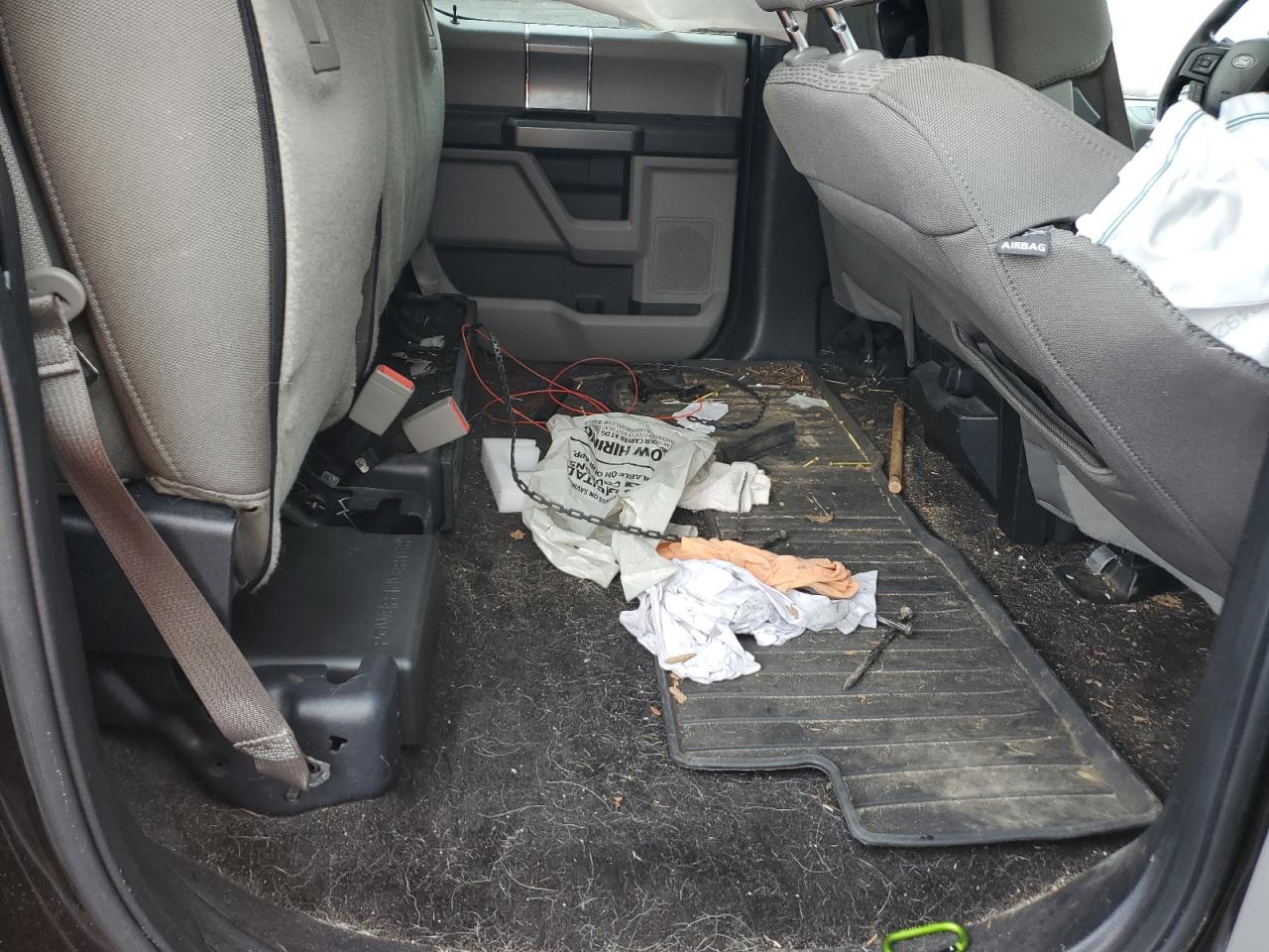 2018 Ford F-150 VIN 1FTEW1EP5JFA02664 Copart auction photo, undercarriage / front end damage thumbnail 10