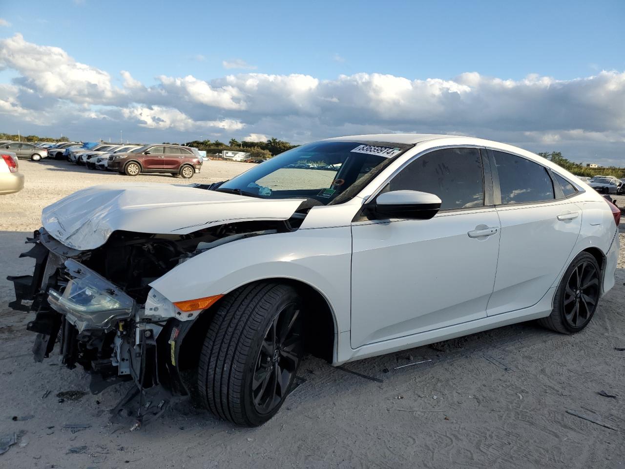2020 Honda Civic VIN 2HGFC2F80LH504608