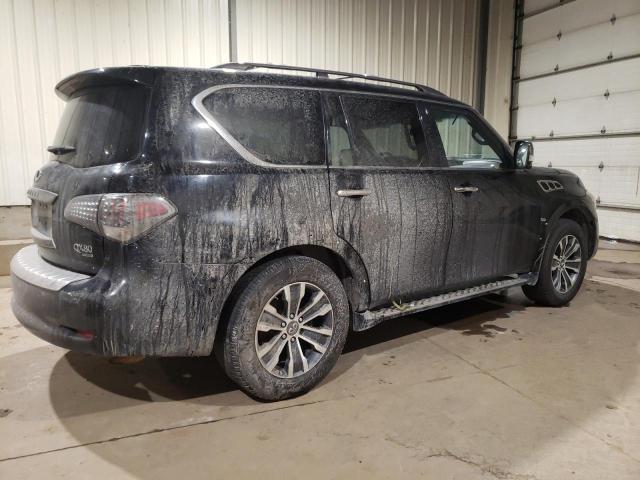 2016 Infiniti QX80 VIN JN8AZ2NE4G9120064 Copart auction photo, vandalism / stripped damage thumbnail 3