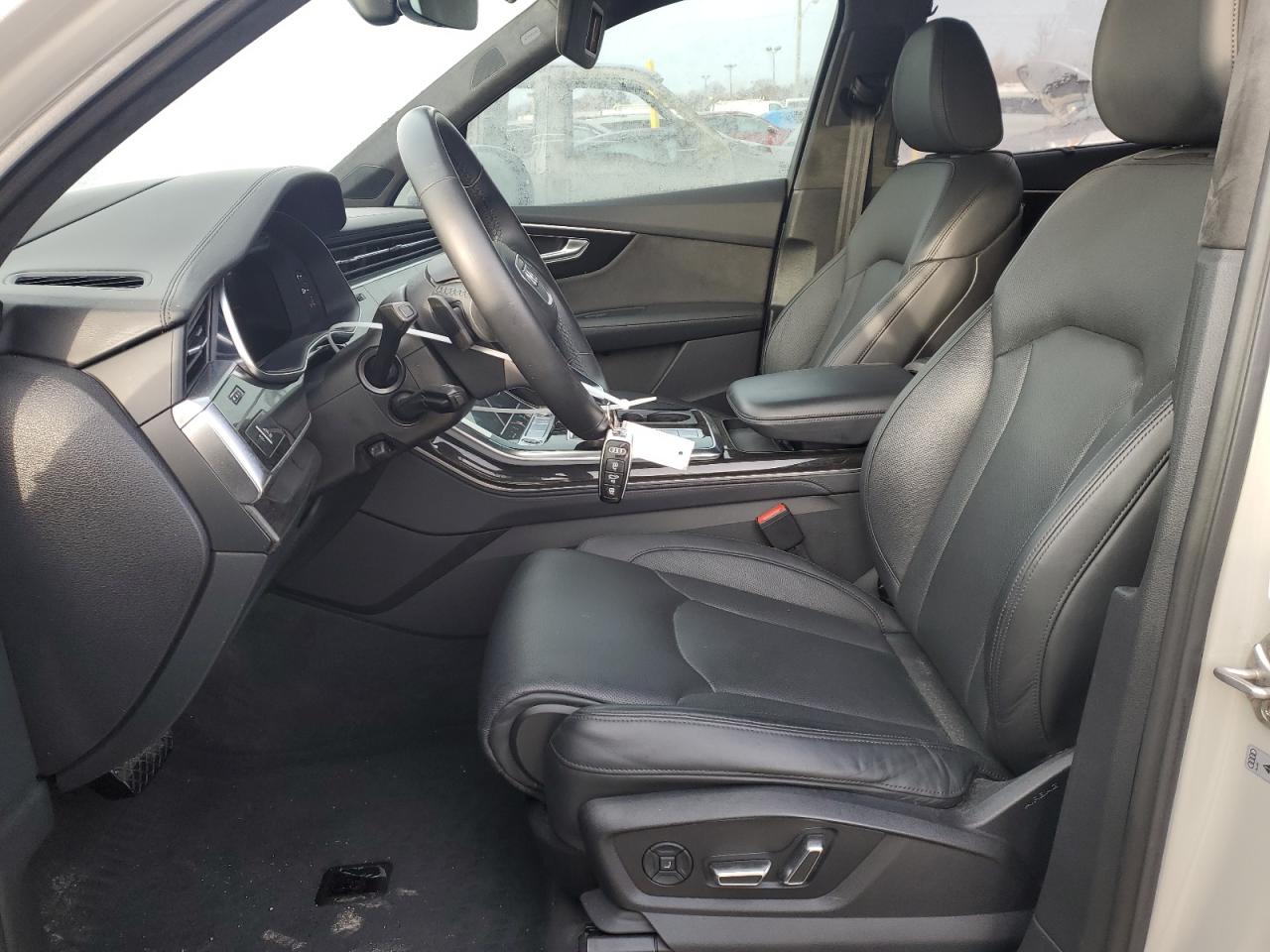 2021 Audi Q7 VIN WA1VXBF71MD038525 Copart auction photo, front end / mechanical damage thumbnail 7