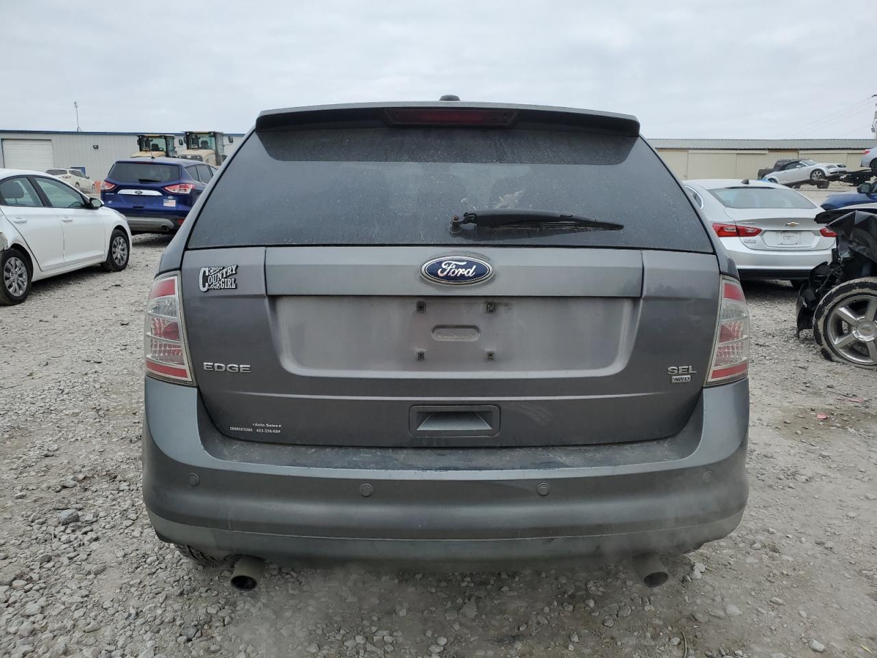 2010 Ford Edge VIN 2FMDK4JC1ABB52991 Copart auction photo, front end damage thumbnail 6
