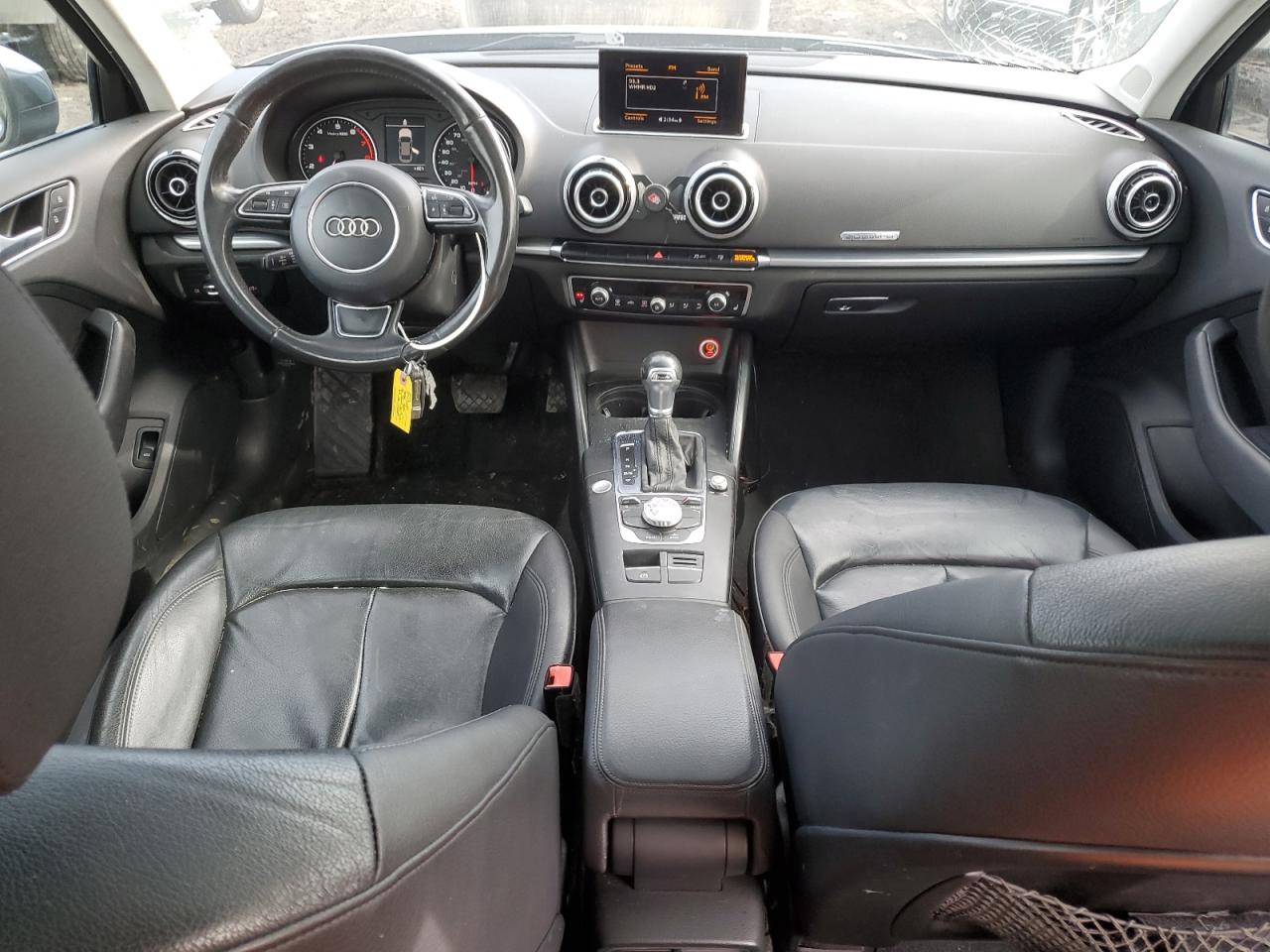2015 Audi A3 VIN WAUEFGFF5F1061689 Copart auction photo, front end / side damage thumbnail 8
