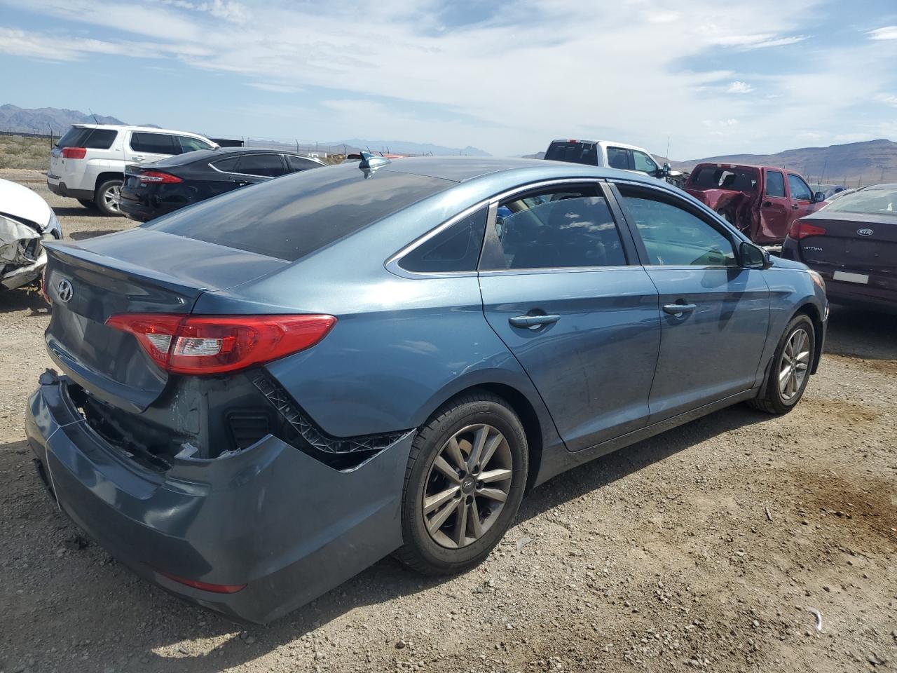 2015 Hyundai Sonata VIN 5NPE24AF7FH232892 Copart auction photo, all over damage thumbnail 3