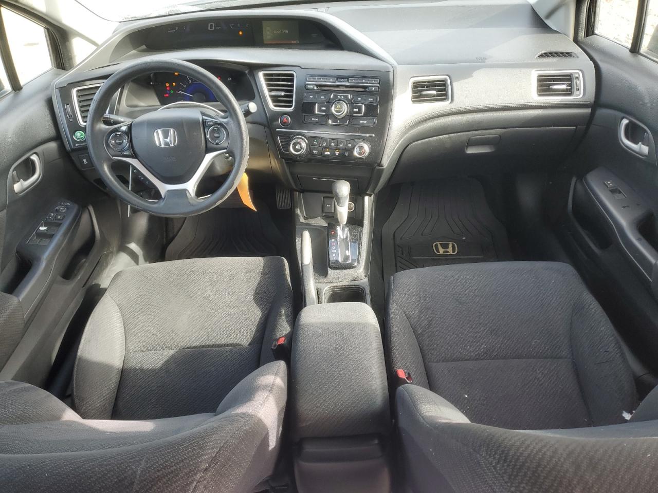2013 Honda Civic VIN 2HGFB2F50DH561904 Copart auction photo, front end / rear end damage thumbnail 8