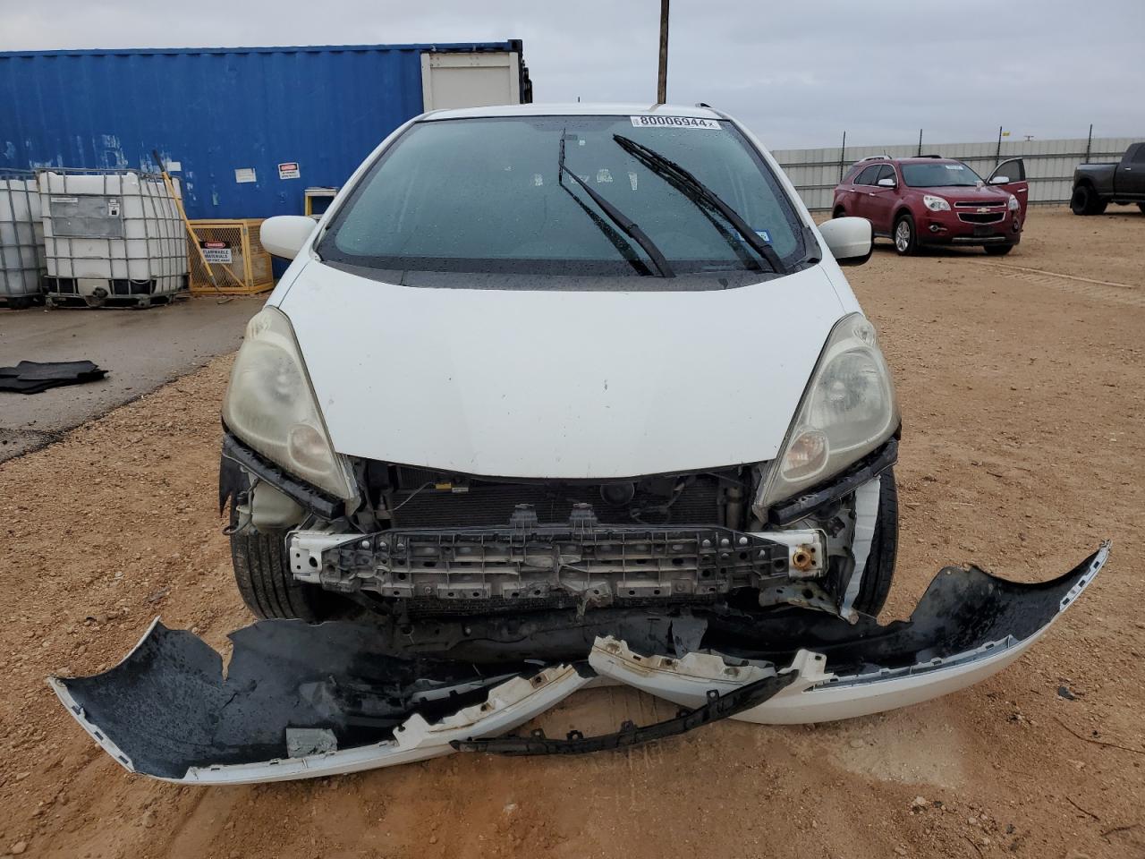 2011 Honda Fit VIN JHMGE8H56BC010787 Copart auction photo, rear end / all over damage thumbnail 5