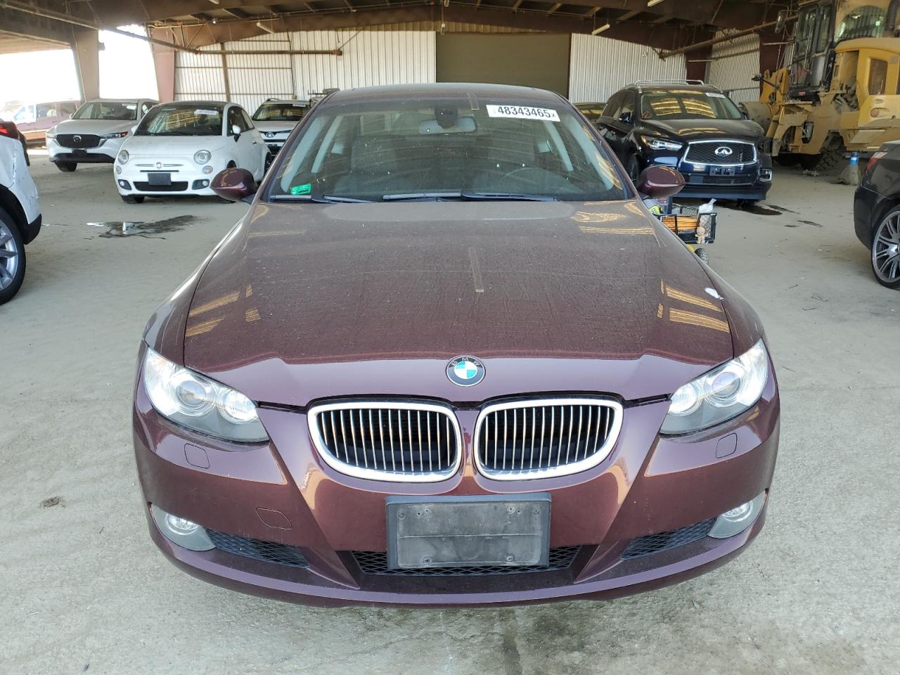 2008 BMW 3er VIN WBAWC33538PD09409 Copart auction photo, rear end damage thumbnail 5