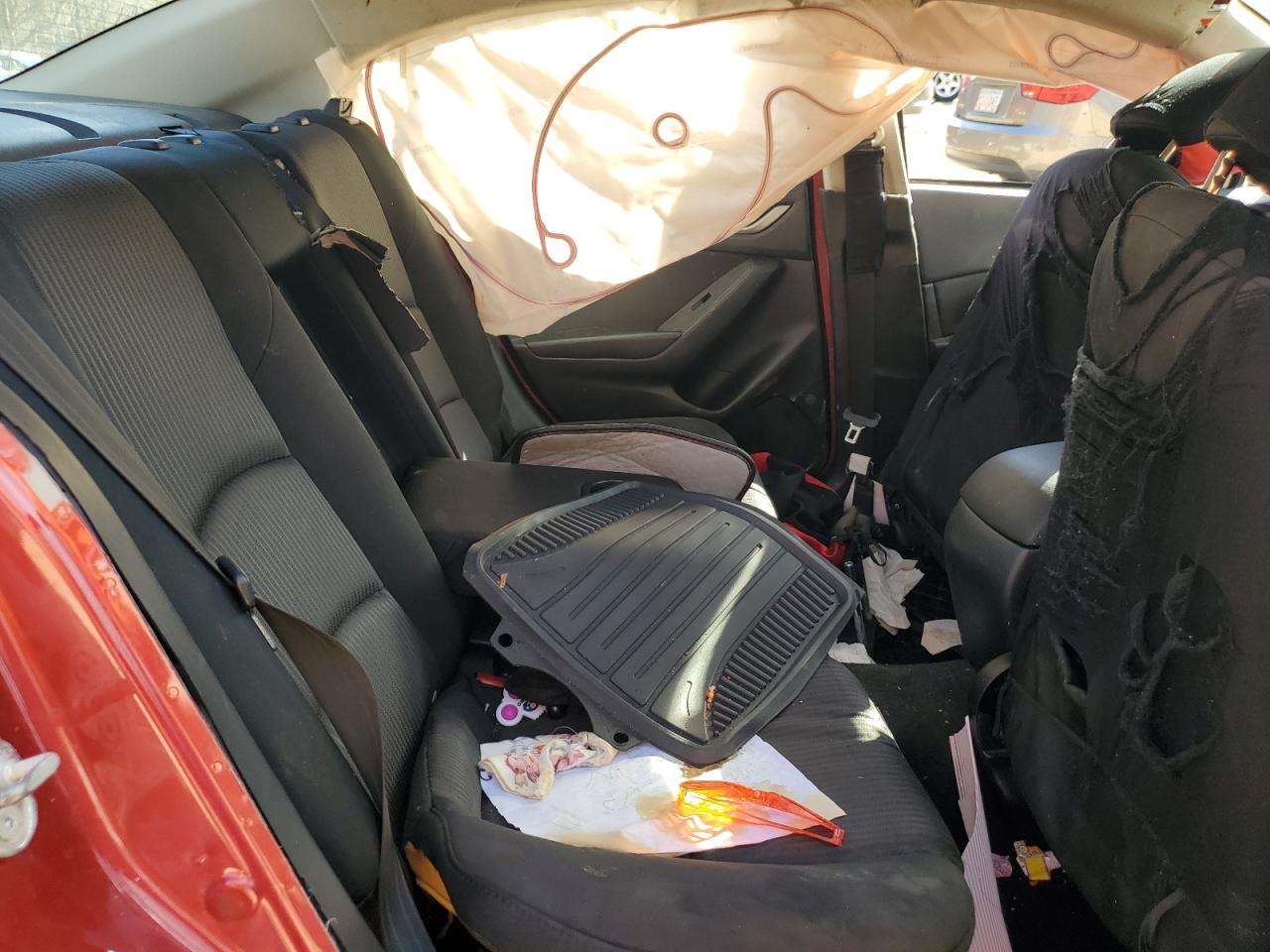 2016 Mazda 3 VIN JM1BM1U70G1300894 Copart auction photo, front end / rear end damage thumbnail 11
