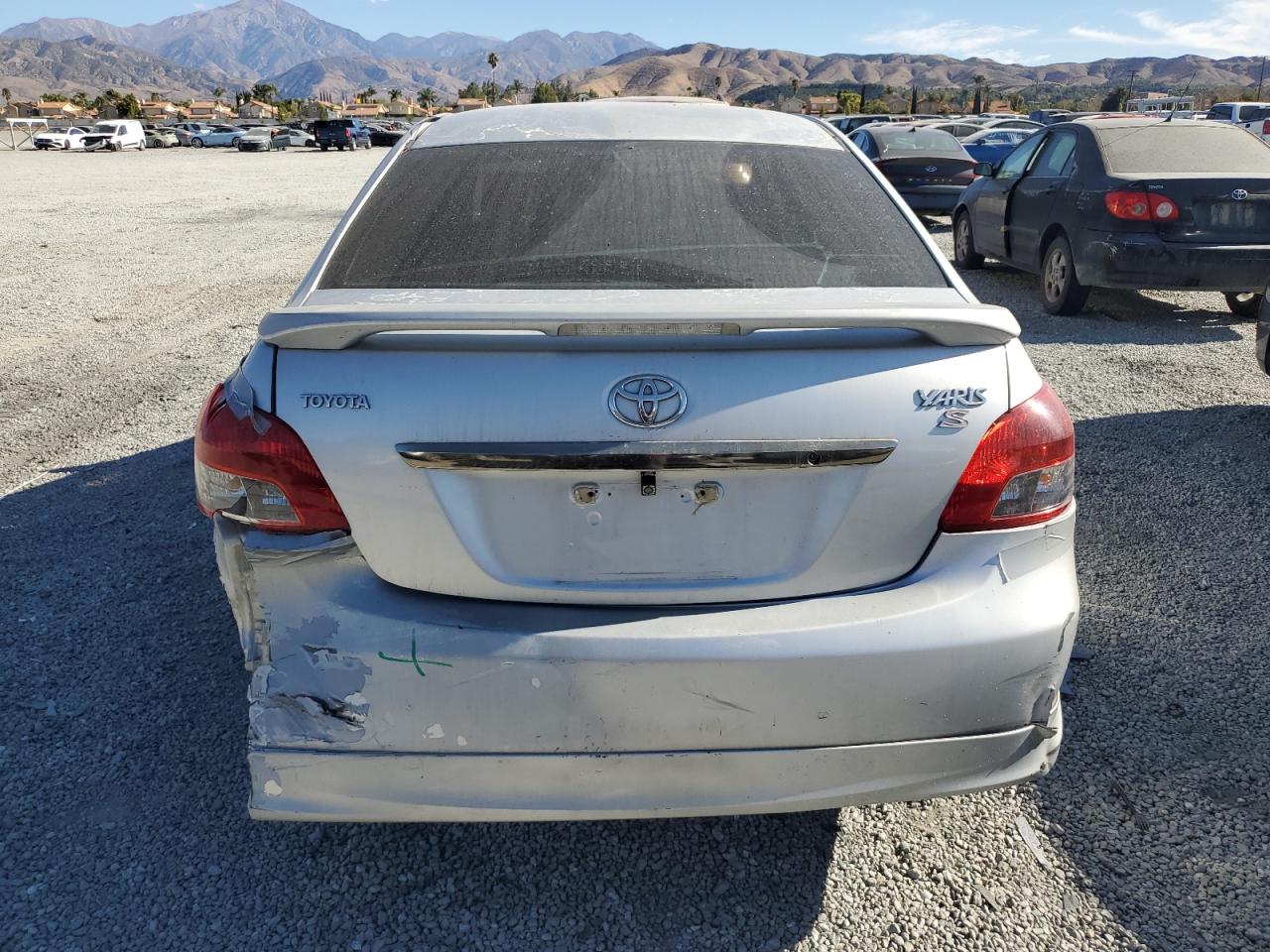 2009 Toyota Yaris VIN JTDBT903991346344 Copart auction photo, rear end / minor dent/scratches damage thumbnail 6