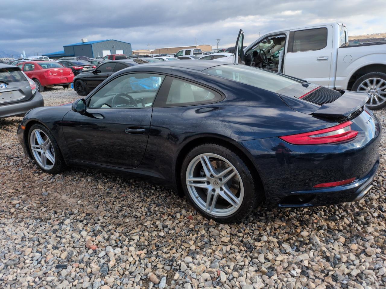 2017 Porsche 911 VIN WP0AA2A96HS107967 Copart auction photo, front end damage thumbnail 2