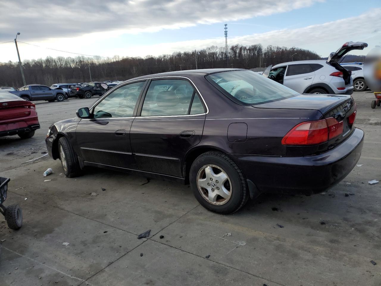 1999 Honda Accord VIN 1HGCG1655XA034264 Copart auction photo, all over damage thumbnail 2