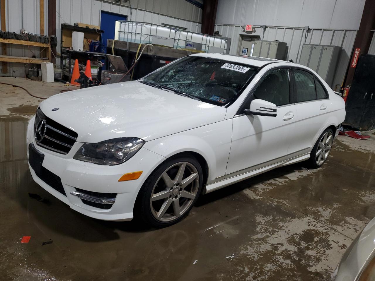 2014 Mercedes-Benz C-klasse VIN WDDGF8ABXEG240964