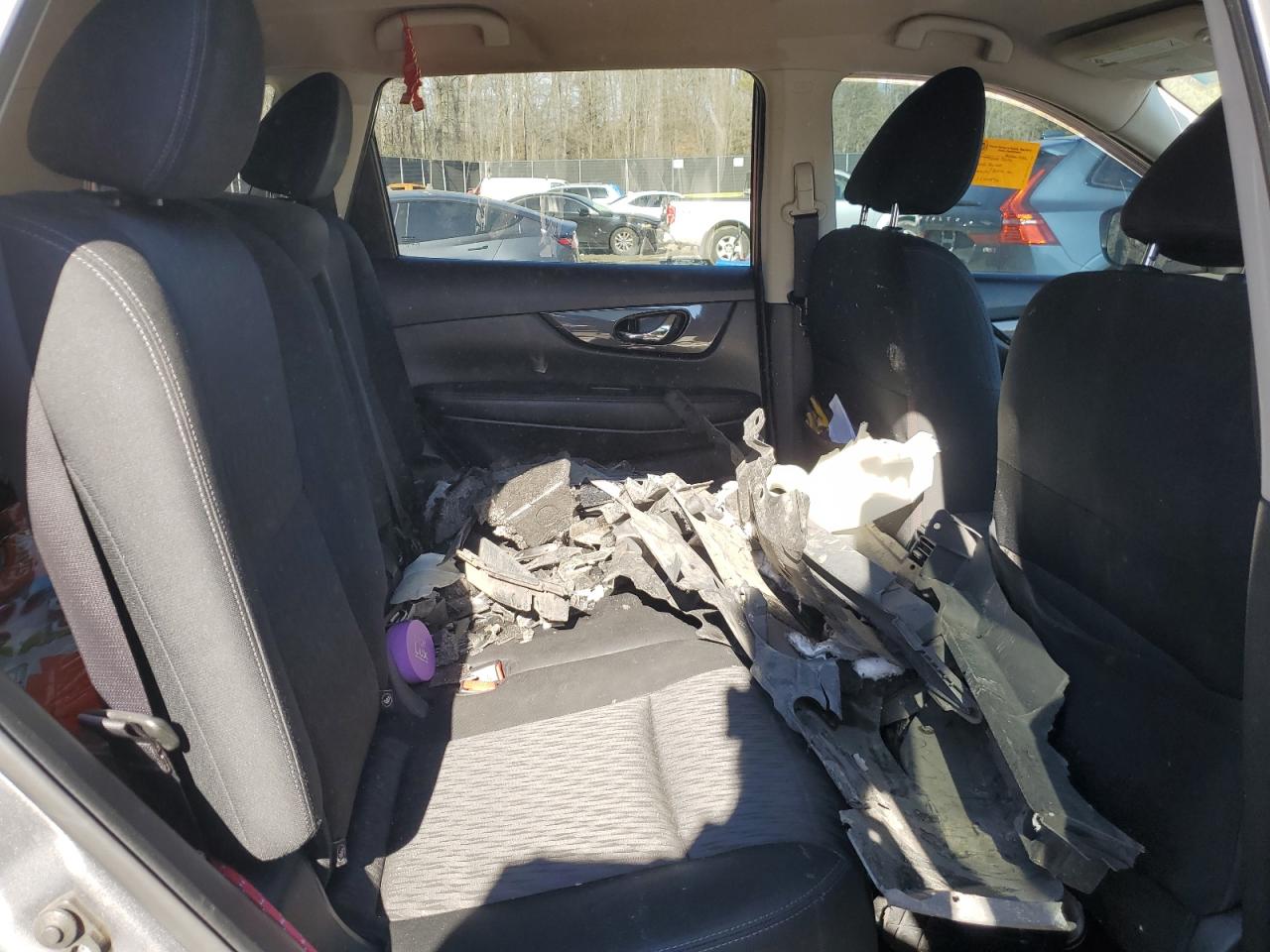 2017 Nissan Rogue VIN KNMAT2MV7HP546682 Copart auction photo, front end / mechanical damage thumbnail 11
