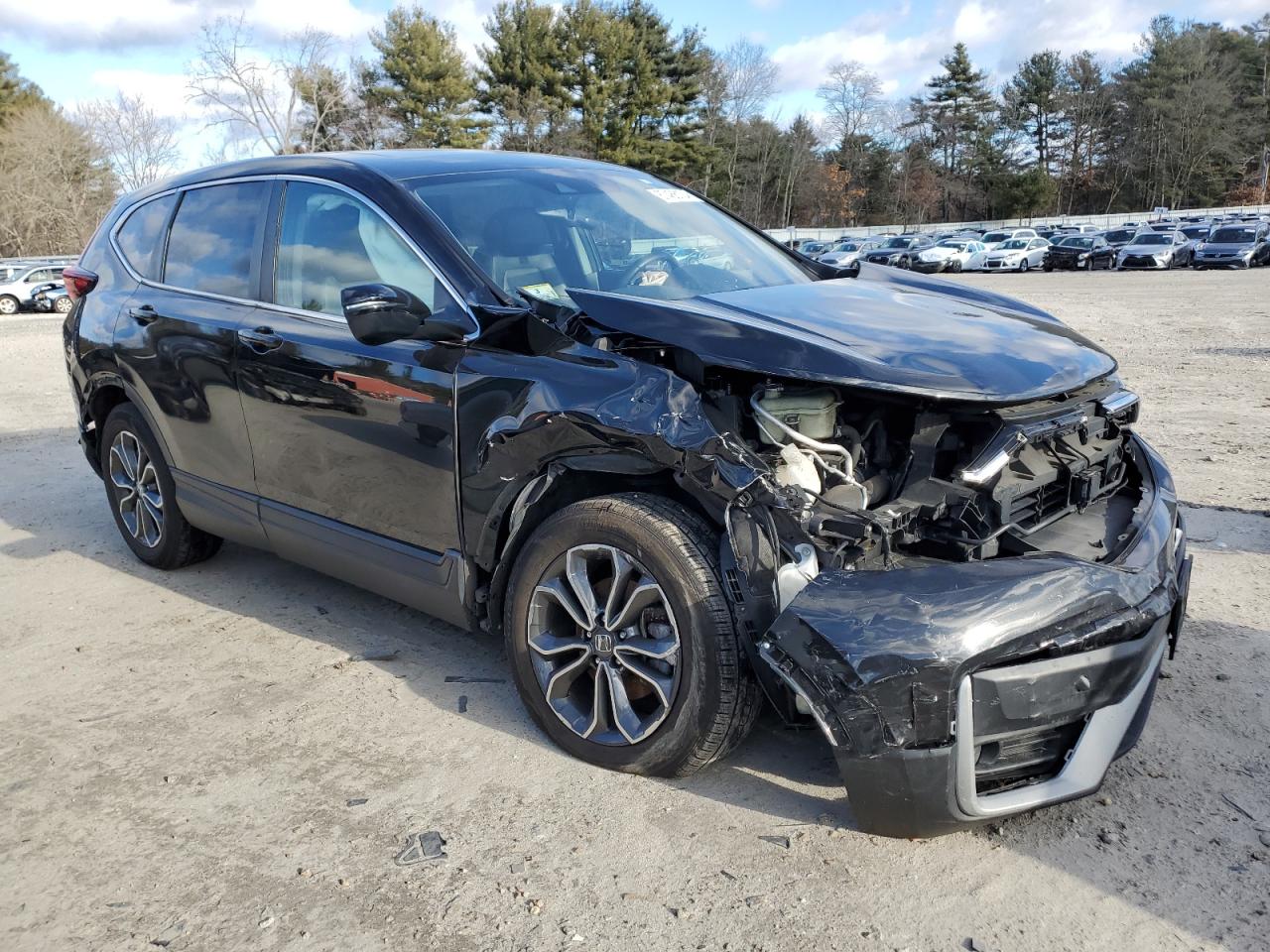 2021 Honda CR-V VIN 7FARW2H80ME012799 Copart auction photo, front end / mechanical damage thumbnail 4